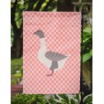 thumbnail image 3 of Carolines Treasures BB7901GF Buff Grey Back Goose Pink Check Garden Flag, 3 of 3