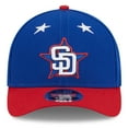 thumbnail image 2 of Men's New Era Blue/Red  San Diego Padres 2025 MLB All-Star Game Workout 9FORTY M-Crown Adjustable Hat, 2 of 5