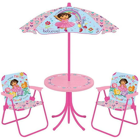 Nickelodeon - Dora the Explorer 4-Piece Patio Set