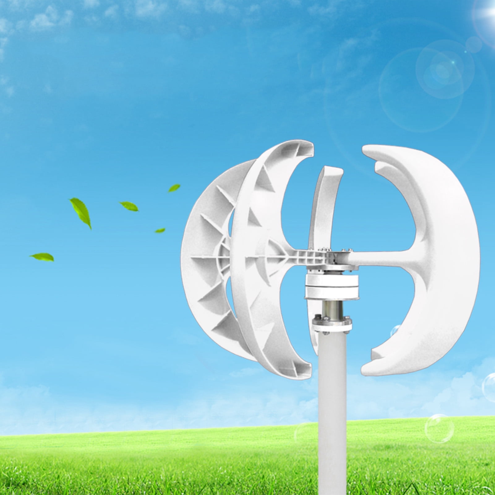 EECOO Wind Turbine Generator DC12V Wind Turbine Vertical Wind Kit Electricity Producer Equipment,Wind Generator Walmart.com