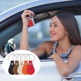 thumbnail image 6 of Uxcell Leather Key Fob Kit, PU Leather Key Fob Blanks and Key Rings for Laser Engraving, Dark Brown 16 Pack, 6 of 6