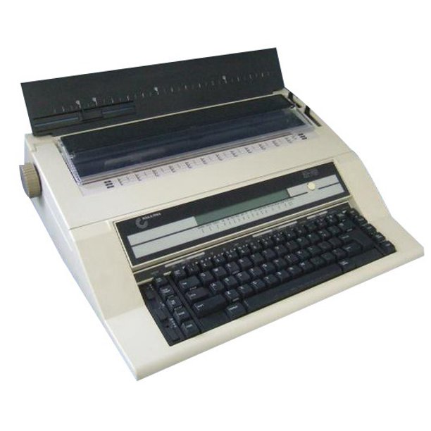 Nakajima AE740 Electronic Typewriter with Memory and Display Walmart