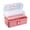 Pink trumpet, variant on Large Capacity Storage Box Three-Layer Storage Case with Handle Plastic Medicine Box for Art Materials Paints Medicine