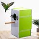 thumbnail image 4 of ZHOUBA Bird Breeding Box Firm Moisture-proof Smell-less Parrot Breeding Box Nest for Lovebirds, 4 of 5