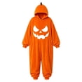 thumbnail image 4 of LILIYA Adult Halloween Onesie, Cozy Hooded Jumpsuit, Plush Long Sleeve Sleepwear for Couples, Soft Bodysuit with Deep Pockets, Warm Holiday Party Pajamas, 4 of 4