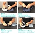 thumbnail image 5 of ZIQING Adult Extra-Large XL Cuff Replacement for Blood Pressure Monitors (22-52 cm), Designed for Thicker Arms, Compatible with Most Blood Pressure Monitors, 5 of 7