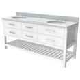 thumbnail image 4 of Dreamline VFVC722234RWMWH Valencia 72" Free Standing Double Basin Vanity Set - White, 4 of 5