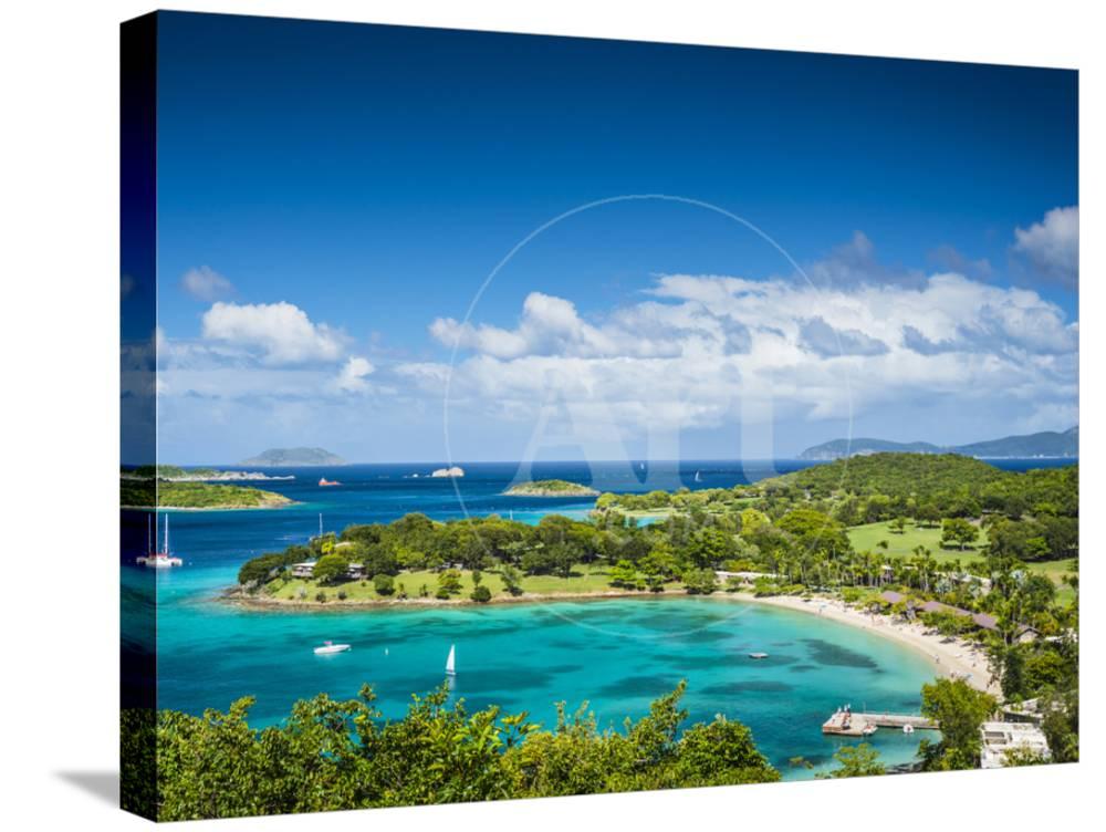 St John, United States Virgin Islands at Caneel Bay, Stretched Canvas