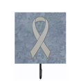 thumbnail image 1 of 4.25 W x 7 H In. Clear Ribbon for Lung Cancer Awareness Leash or Key Holder, 1 of 1