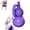 Purple, variant on Glass Gourd Water Bottle, Chinese Drinking Gourd Bottle, 500ML Leak-Proof Beverage Bottles with Tassel, Portable Sports Water Bottles for Outdoor, Home Decoration - Type C