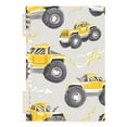 thumbnail image 7 of FORMRS 1-Subject Spiral Notebook 8" x 5" College Ruled 60 Refillable Sheet, 2 Pack, Trucks Pattern, 7 of 7