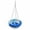 A001- Blue, variant on Parrot Cotton Nest Bird Warm Nest Flannel Hand Knit Parrot Hanging Swing, Plush Warm Nest for Winter Cold Weather, Blue Small Bird Cozy Perch for Pet Birds, 1 Pack