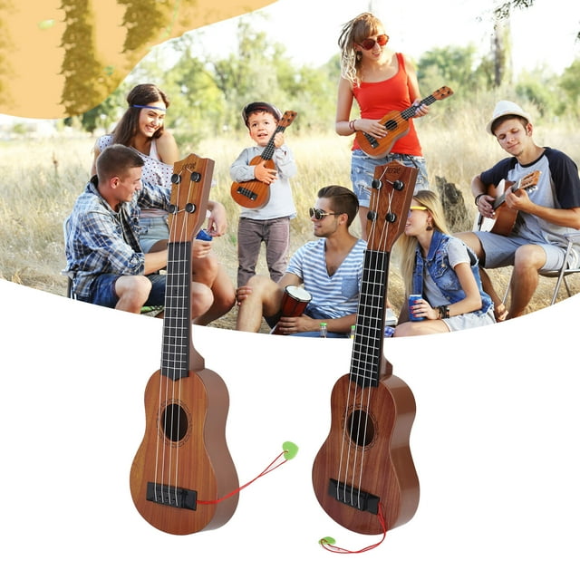 Kids Ukulele Toy,4 Strings Mini Guitar Children Musical Instruments Educational Toys For Beginners