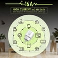 thumbnail image 2 of Wireless remote control socket, 433 MHz wireless radio transmitter switch socket 100 meters Control range 3500 Watt mobile wireless switch connected s, 2 of 5