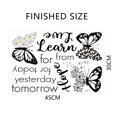 thumbnail image 3 of Live Laugh Love Inspirational Quotes Wall Decals with Butterflies, 3 of 7