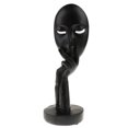 thumbnail image 2 of Escultura de Resina BLESIY 2 Piezas Arte Minimalista Negro, 2 of 8