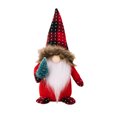thumbnail image 4 of Juguete de anciano sin rostro de Navidad con árbol de Navidad, juguete enano, estatua bonita para mesa JShteea El nuevo, 4 of 6