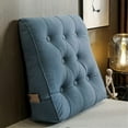 thumbnail image 1 of Wedge Headboard Pillow, Triangle Reading Pillow Ergonomically Designed for Comfortable Sitting and Sleeping, Adjustable Angle High-Density Filler Backrest Support for Bedroom,, 1 of 5