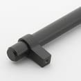 thumbnail image 2 of GlideRite 3.75 in. Center European Style Solid Steel Bar Pulls, Matte Black, Pack of 5, 2 of 3