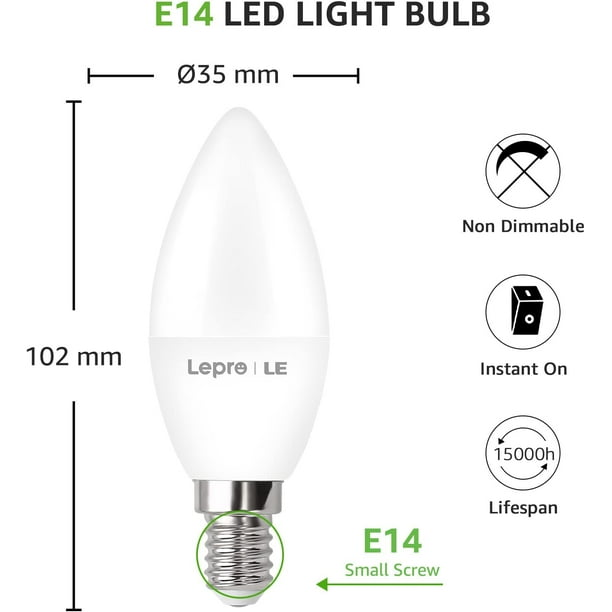 Ampoule LED E14 blanc froid 470 lm 4,9 W SYLVANIA