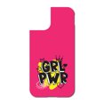 thumbnail image 3 of DistinctInk Custom SKIN / DECAL compatible with OtterBox Defender for iPhone 11 (6.1" Screen) - Girl Power - GRL PWR - Pink Yellow Black, 3 of 5