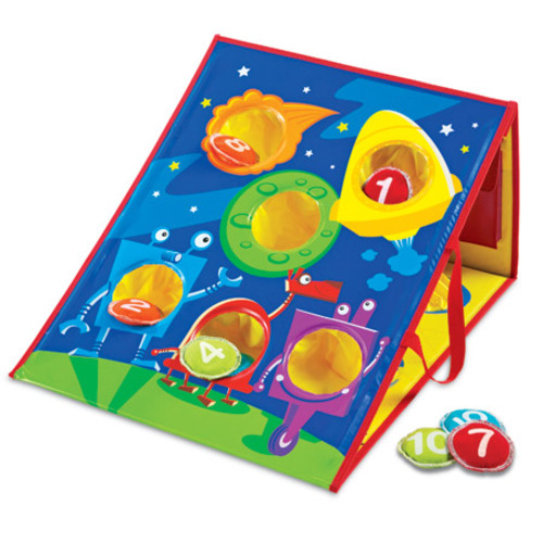 Learning Resources Smart Toss Bean Bags And Game Board Set