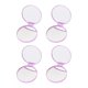 thumbnail image 1 of Espejo cosmético grabado circular plegable de plástico portátil, 1 of 5