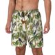 thumbnail image 1 of Balery Jungle Animals Bañador para hombre, shorts de playa de secado rápido con entrepierna y forro de compresión-Large, 1 of 6