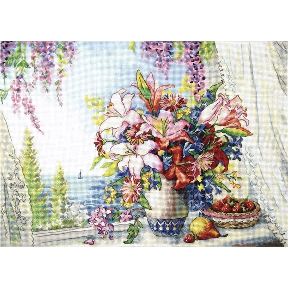 Cross-stitch kit M-383C "Sea flavor"
