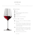 thumbnail image 2 of Vino Tinto Syrah Boutique 750ml Paquete de 4 Botellas, 2 of 4
