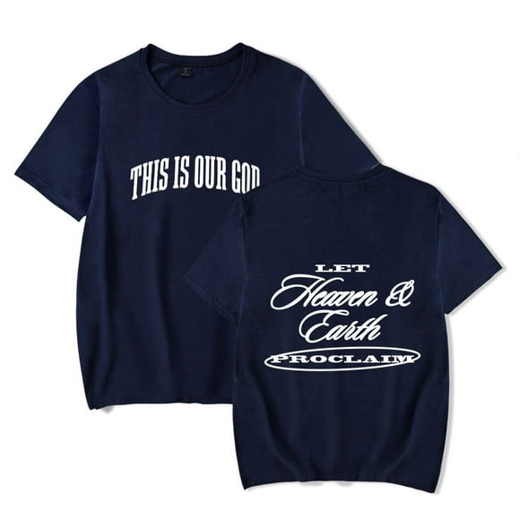 Phil Wickham merch This Is Our God tshirt Col Rond Manches Courtes tshirt Hommes/femmes 2025 tops de Tournée,Nvay,2TP