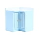 thumbnail image 1 of Casa de muñecas de madera, muebles de cocina en miniatura, accesorios, juego de simulación, decoración armario de esquina, 1 of 9