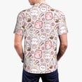 thumbnail image 4 of Daiia Cute Rabbit Pattern Men’s Polo Shirts,Solid Deck Shirt,Classic Fit, Breathable Cotton Polo for Casual and Sport Wear-3X-Large, 4 of 9