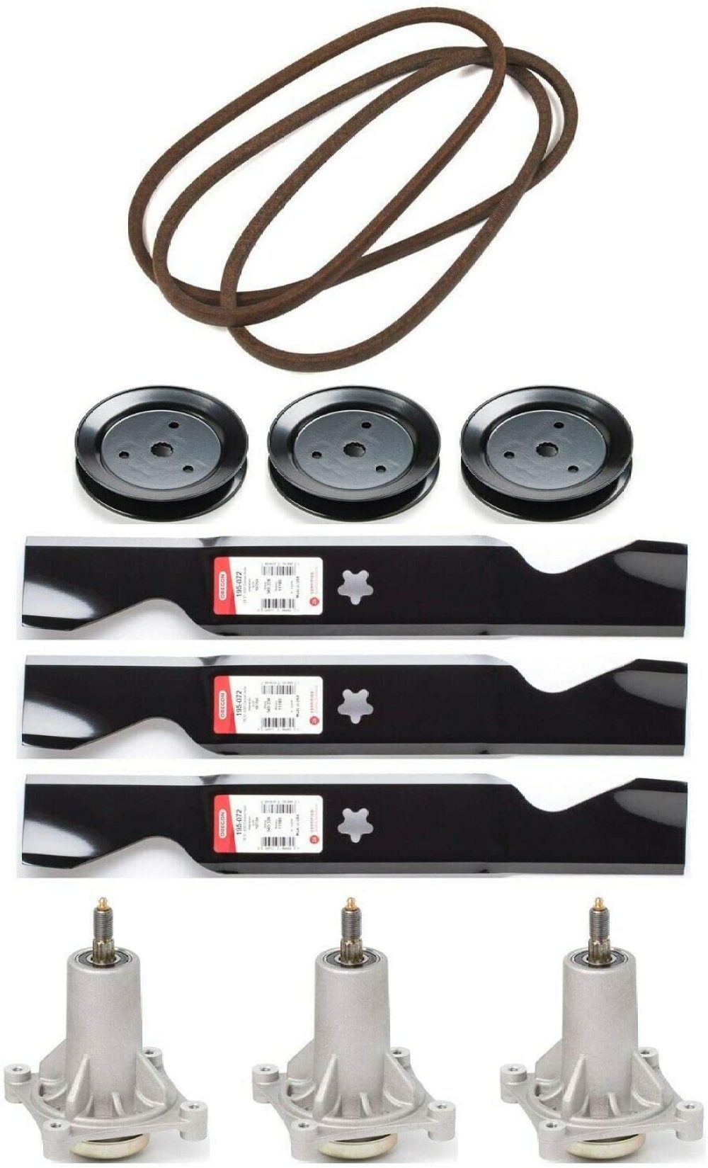 "MilcTabe Sears Craftsman DYS 4500 54"" Lawn Mower Deck Rebuild Parts