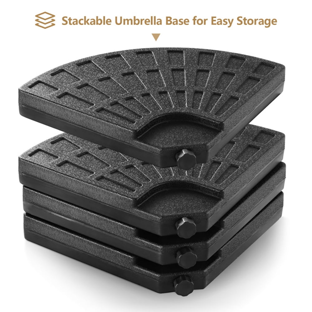 Aimee Lii Round Cantilever Umbrella Base with Carry Handles for Garden, Patio Umbrella Stand Aimee Lii Round Cantilever Umbrella Base with Carry Handles for Garden, Patio Umbrella Stand
