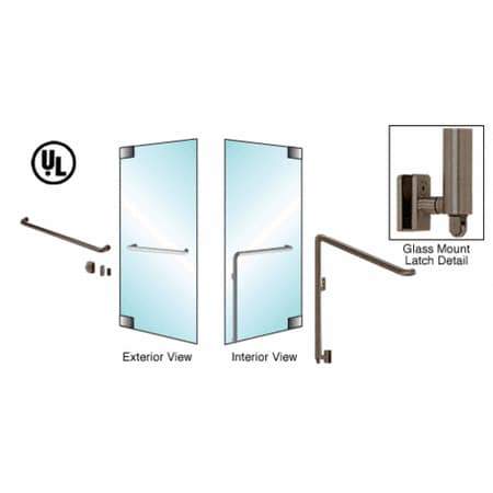 Crl Blumcraft 174 Oil Rubbed Bronze Left Hand Reverse Swing