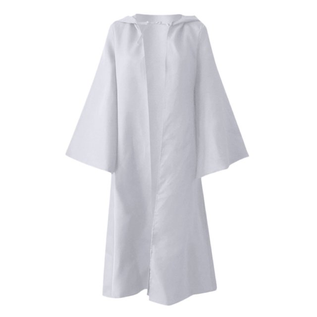 Pntutb mujeres hombres Vintage gótico sólido con capucha vendaje capa Cosplay prendas de vestir abrigo Pntutb Pntutb-2737