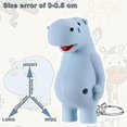 thumbnail image 2 of 6 Pieces Nurse Flashlight Pediatric Nurse Flashlight Keychain Animal Flashlight Puppy Keychain Tiger Flamingo Sloth Dinosaur Cat Flashlight Keychain P, 2 of 4