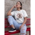 thumbnail image 2 of American Cocker Spaniel Dog T-Shirt Women -Image by Shutterstock, Female Medium, 2 of 4