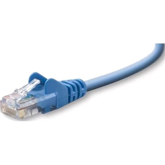 10 ft. Cat 5E Utp Rj45 M & M Snagless Taa Patch Cable, Blue