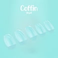 thumbnail image 4 of NABulous™ Clear Ballerina Coffin Short Soft Gel T™ Nail Tips - 600 Pieces | Full Cover & Pre-Shaped Tips (Ballerina Short), 4 of 4