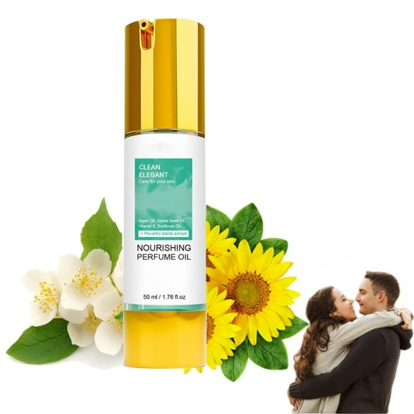 Clean Elegance Perfume Oil for Women Perfume Oil for Women Fresh and Clean Fragrance Gifts for Women and Vegan 50ML