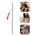 thumbnail image 2 of Shisuyan Classical Dizi Flute Set Stainless Steel Chinese Traditional Musical Instrument Portable Metal Woodwind Instrument for Beginners, 2 of 9