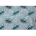 thumbnail image 4 of Lilo & Stitch Couverture Poncho à Capuche Bleue au Toucher Soie, 4 of 4