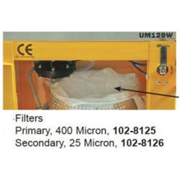 Uni-Ram UN102-8125 Sac Filtrant Primaire