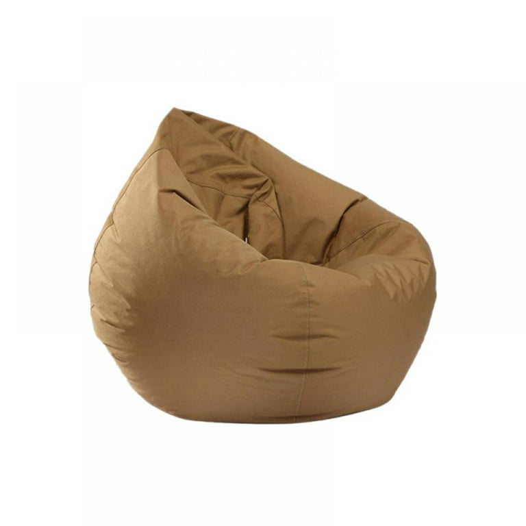 Lukery Bean Bag Chair for Adults (No Filler), Tie-dye Bean Bag Cover,  Stuffed Animal Storage Bean Bag Chairs for Kids, 3D Comfy Bean Bags Cotton