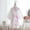 White, variant on Ynynloco Womens Short Kimono Robe Bride Bridesmaids Wedding Satin Silky Bathrobe Getting Ready Solid Color