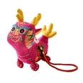 thumbnail image 4 of Juguetes de peluche de dragón de año Nuevo, colgante de juguete de peluche de dragón chino, decoración para el hogar, juguete de peluche de dragón , estilo c, 4 of 8