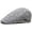 Gray, variant on Beret Caps for Men, Elastic Driving Hat, Vintage Plaid Ivy Hats Cotton Blend