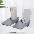 thumbnail image 5 of Drink Cup Holder Table Side Water Cup Shelf Office Desktop Computer Desk Fixed Cup Holder Desk Storage Clip, Yellow, 5 of 5